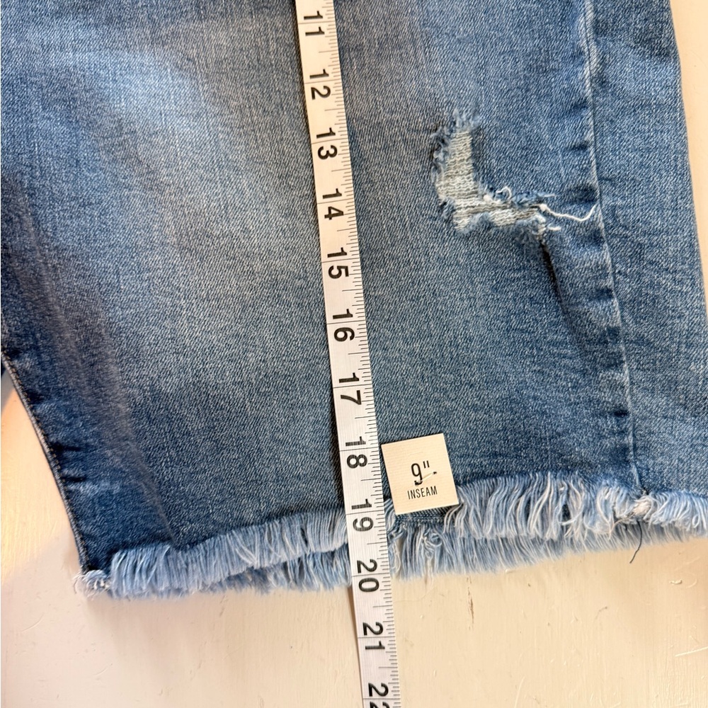 Ana High Rise Denim Bermuda Shorts Jean Shorts - Womens Size 16 Blue Horizon - Picture 10 of 16